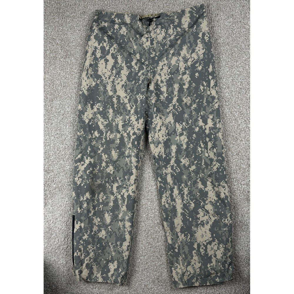 Log House Designs Pants Men XL Digital Camo GoreTex Reversible USA Made *38x32.5